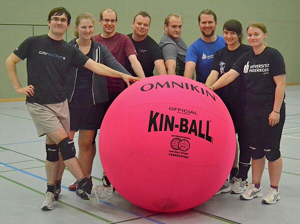 Kin Ball Pressefoto