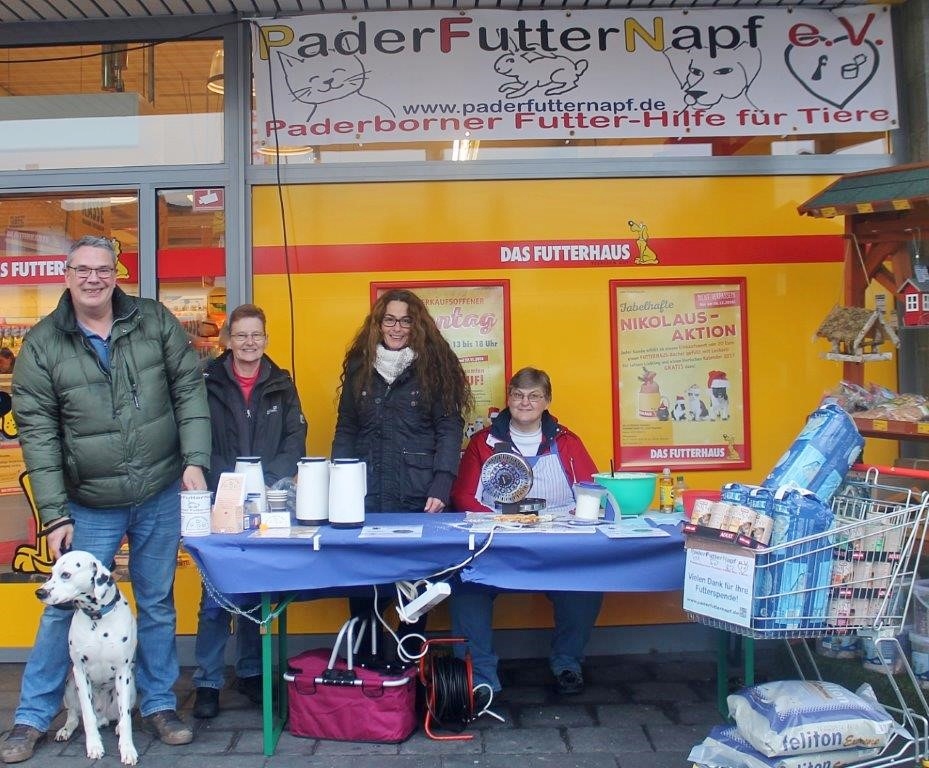 Tafel für Tiere in Not